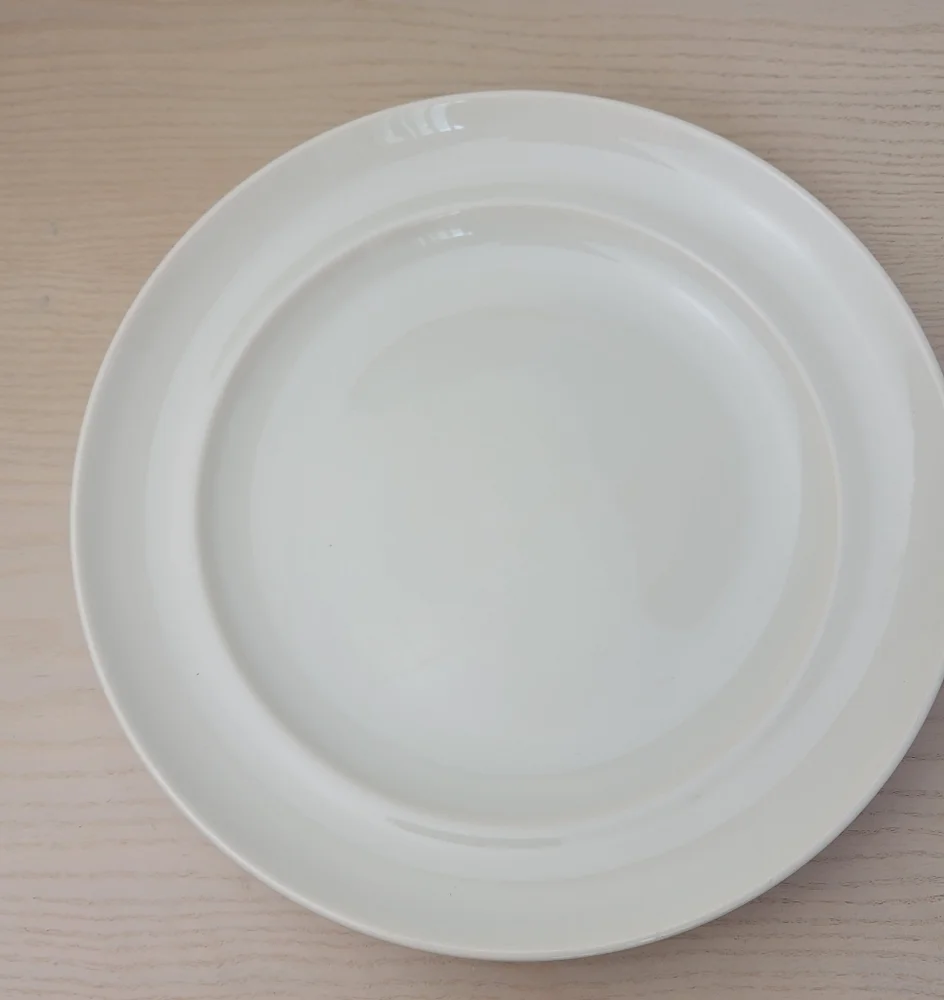 Pottery Barn China Sophia Cream Large Stoneware Dinner Plate 11.5